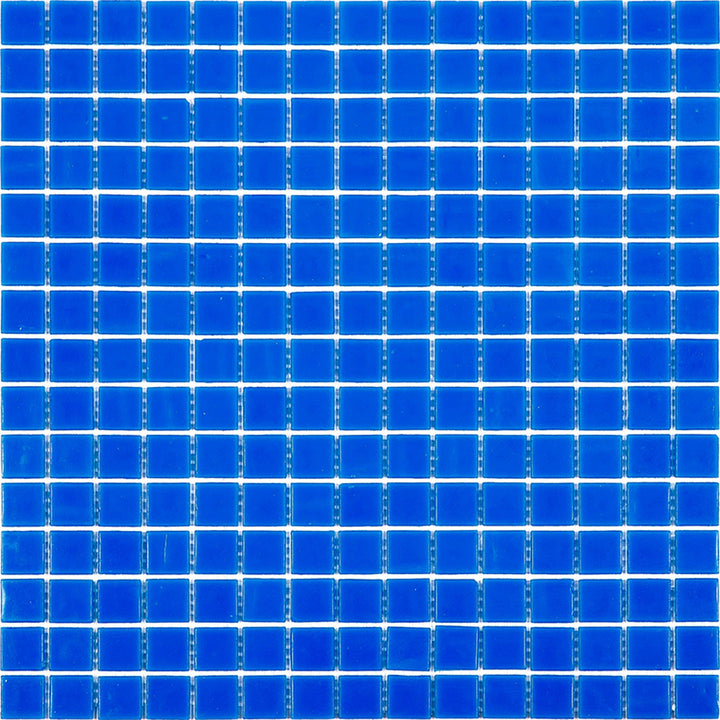 Apollo Tile Dune Denim Blue 12-in x 12-in Glossy Glass Uniform Squares Floor and Wall Tile (20-sq. ft/ Carton)