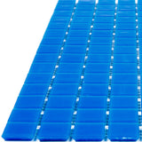Apollo Tile Dune Denim Blue 12-in x 12-in Glossy Glass Uniform Squares Floor and Wall Tile (20-sq. ft/ Carton)