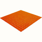 Apollo Tile Dune Scarlet Red 12-in x 12-in Glossy Glass Uniform Squares Floor and Wall Tile (20-sq. ft/ Carton)