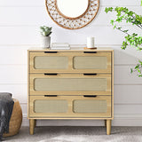 SINOFURN Wood 3-Drawer Accent Chest