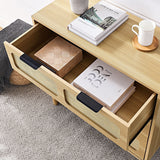 SINOFURN Wood 3-Drawer Accent Chest