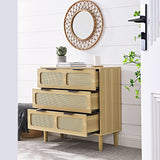 SINOFURN Wood 3-Drawer Accent Chest