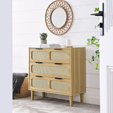 SINOFURN Wood 3-Drawer Accent Chest