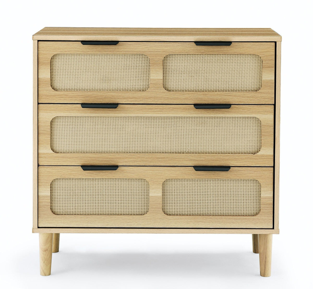 SINOFURN Wood 3-Drawer Accent Chest