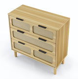 SINOFURN Wood 3-Drawer Accent Chest