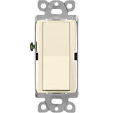 Claro 15 Amp Single-Pole Paddle Switch - White - Super Arbor