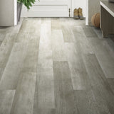 Shaw Westwork Broward Gray 12-mil x 6-in W x 48-in L Waterproof Glue Down Luxury Vinyl Plank Flooring (41.72-sq ft/ Carton)