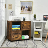 Mondawe Brown 2-Drawer 31.5-in File Cabinet