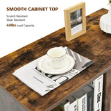 Mondawe Brown 2-Drawer 31.5-in File Cabinet
