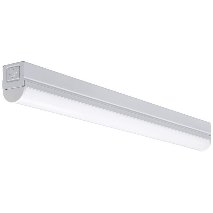 Plug In or Direct Wire Power Connection 2 ft. White 4000K Integrated LED Strip Light (with power cord and linking cord)