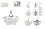 Progress Lighting Glimmer 4-Light Aged Bronze Farmhouse Clear Glass Linear Medium Hanging Kitchen Island Light