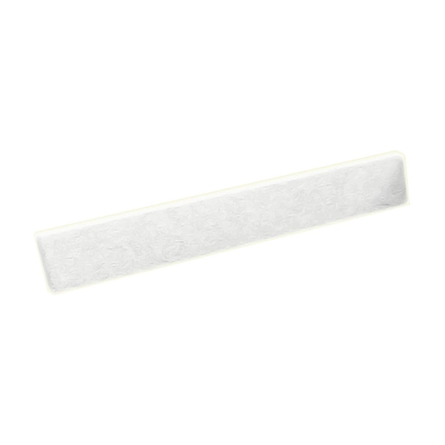SWAN 3-in H x 21-in L White Bathroom Side Splash