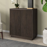 Hailey Home Alston Alder Brown 2-Shelf Office Cabinet
