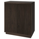 Hailey Home Alston Alder Brown 2-Shelf Office Cabinet