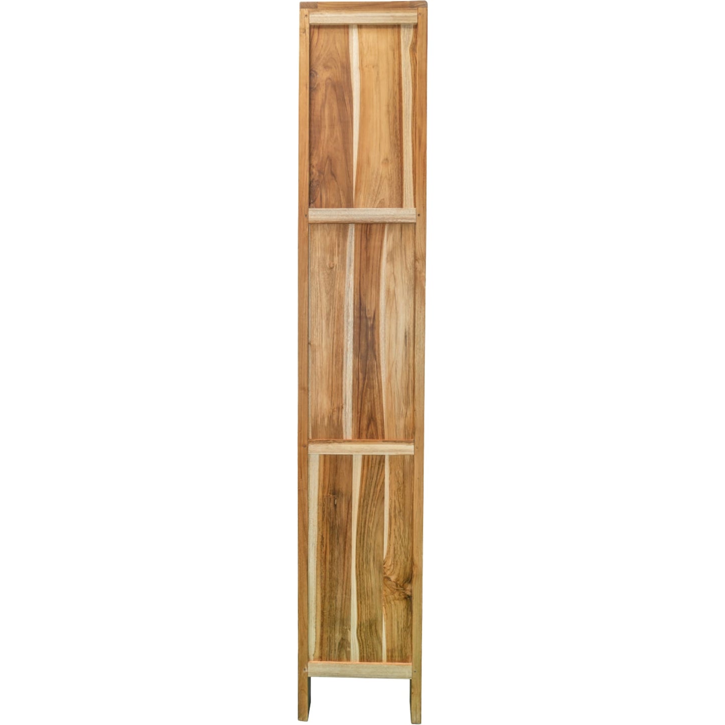 EcoDecors Tranquility 17-in x 79-in x 14-in Brown Wood Freestanding Linen Cabinet