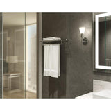 Symmons Dia Satin Nickel Wall Mount Towel Rack - Super Arbor