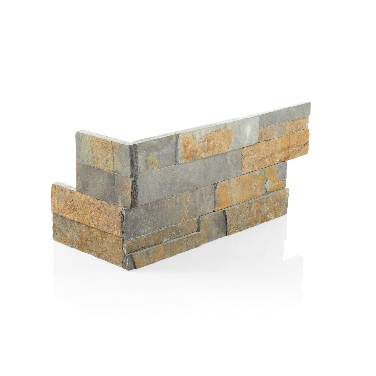 Satori Oxide Ledgestone 6-in x 18-in Natural Stone Look Wall Tile (4.4-sq. ft/ Carton)