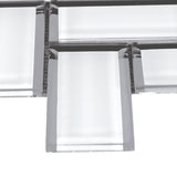 Satori Skylight 11-in x 11-in Mirrored Glass Patterned Mosaic Wall Tile (0.85-sq. ft/ Piece)