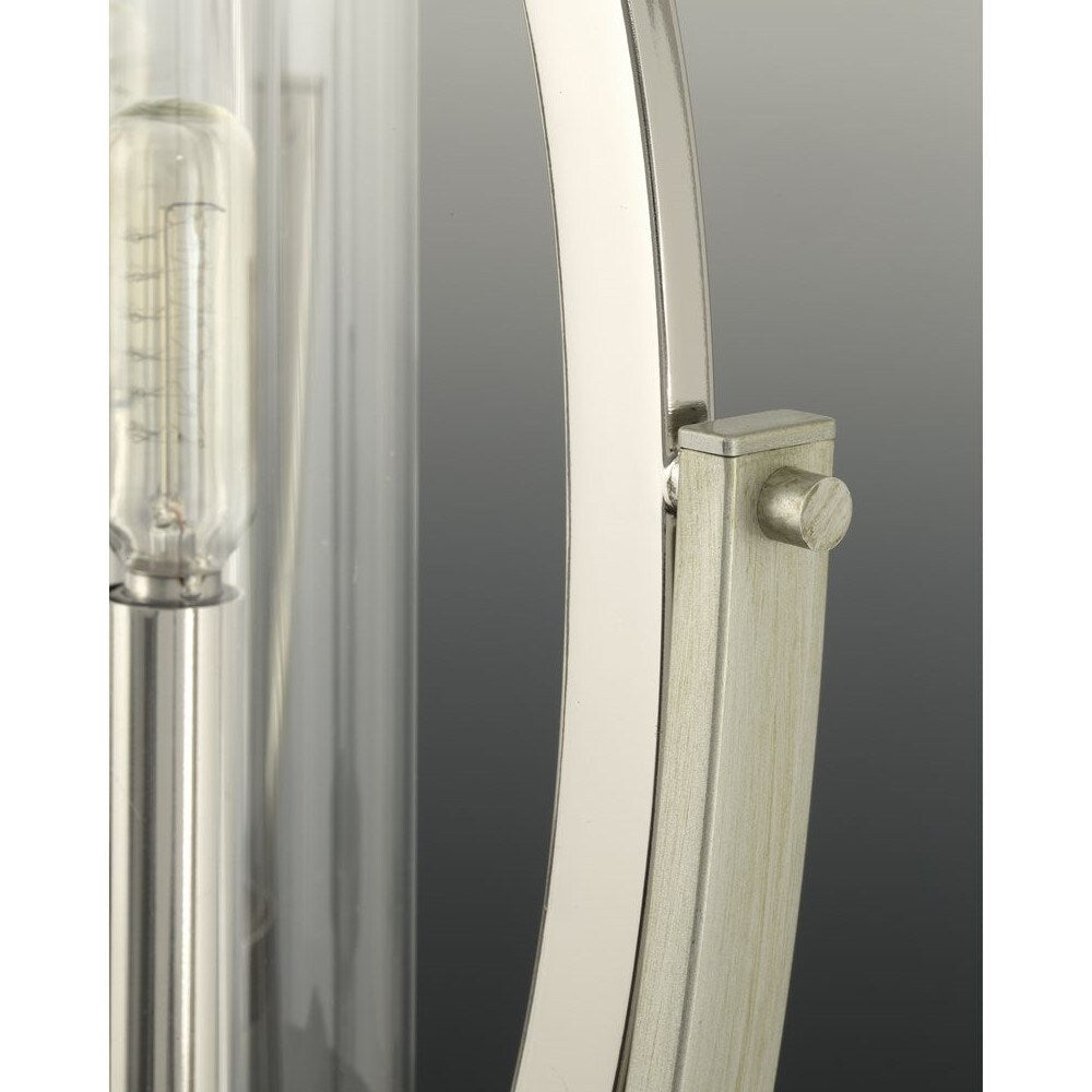 Progress Lighting Evoke 6-Light Polished Nickel Transitional Chandelier