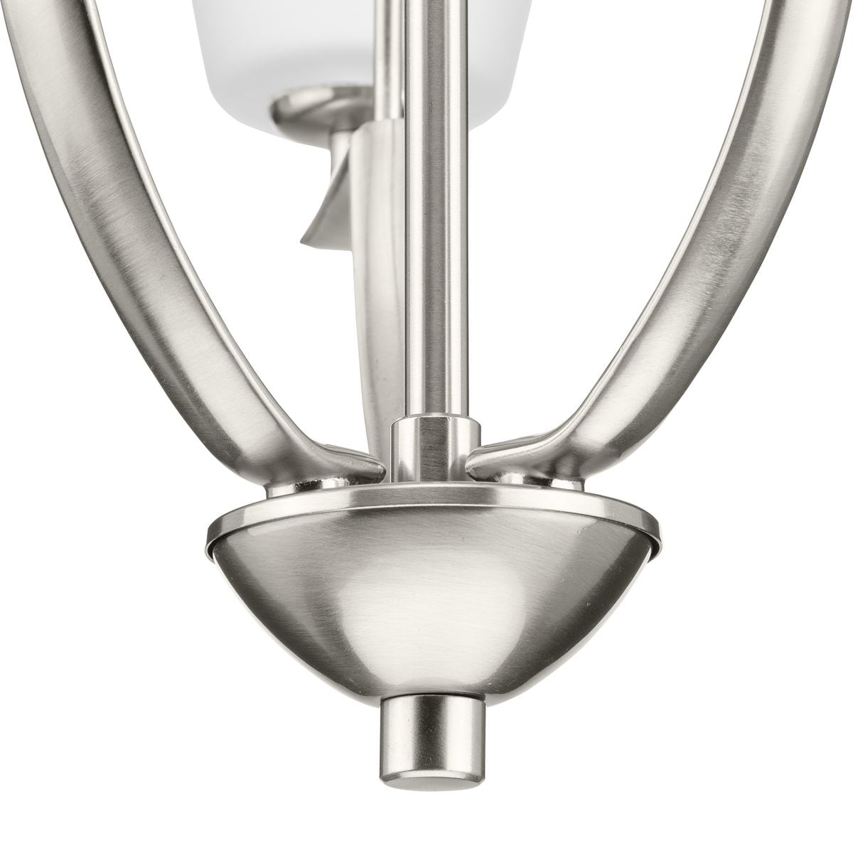 Progress Lighting Bravo 3-Light Brushed Nickel Transitional Chandelier