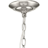 Progress Lighting Bravo 3-Light Brushed Nickel Transitional Chandelier