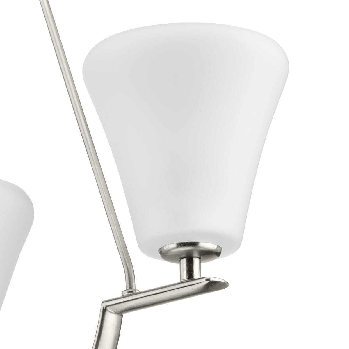 Progress Lighting Bravo 3-Light Brushed Nickel Transitional Chandelier