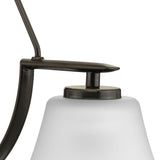 Progress Lighting Bravo 3-Light Antique Bronze Transitional Chandelier