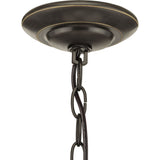 Progress Lighting Bravo 3-Light Antique Bronze Transitional Chandelier