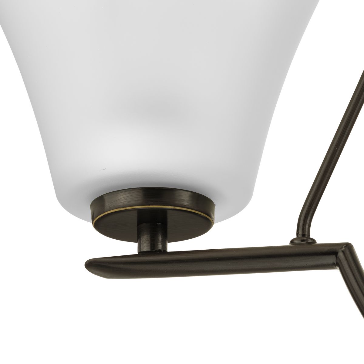Progress Lighting Bravo 4-Light Antique Bronze Transitional Chandelier