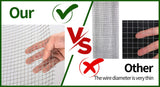Kahomvis 23-Gauge Hardware Cloth Rolled Fencing, 100ft x 4ft