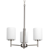 Progress Lighting Replay 3-Light Polished Nickel Modern/Contemporary Chandelier