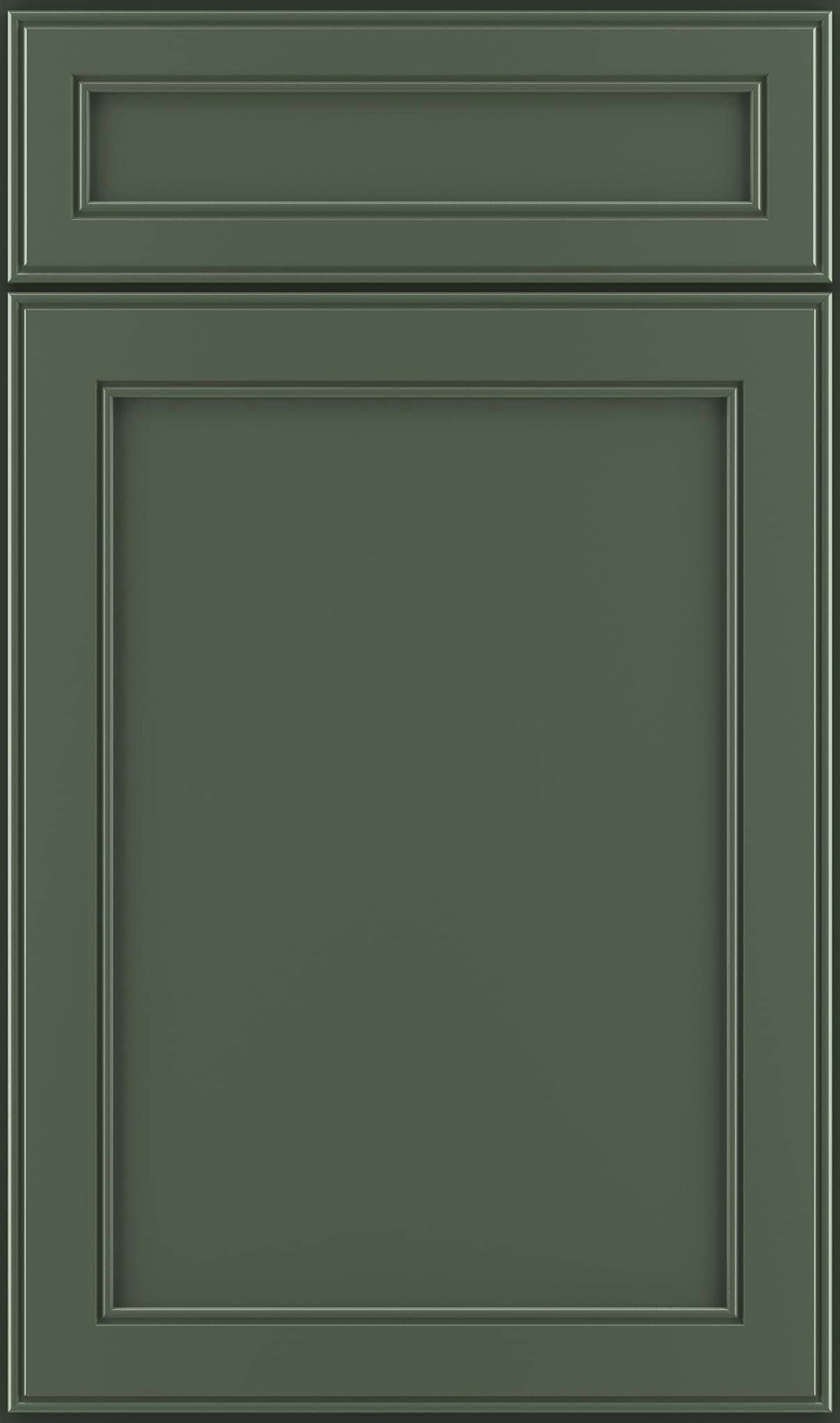 allen + roth Heathrow 12-in W x 34.5-in H x 24-in D Sage 3-Drawer Base Fully Assembled Cabinet (Recessed Panel Style)
