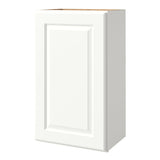 allen + roth Tilson 18-in W x 30.125-in H x 12-in D Linen Wall Fully Assembled Cabinet (Raised Panel Square Door Style)