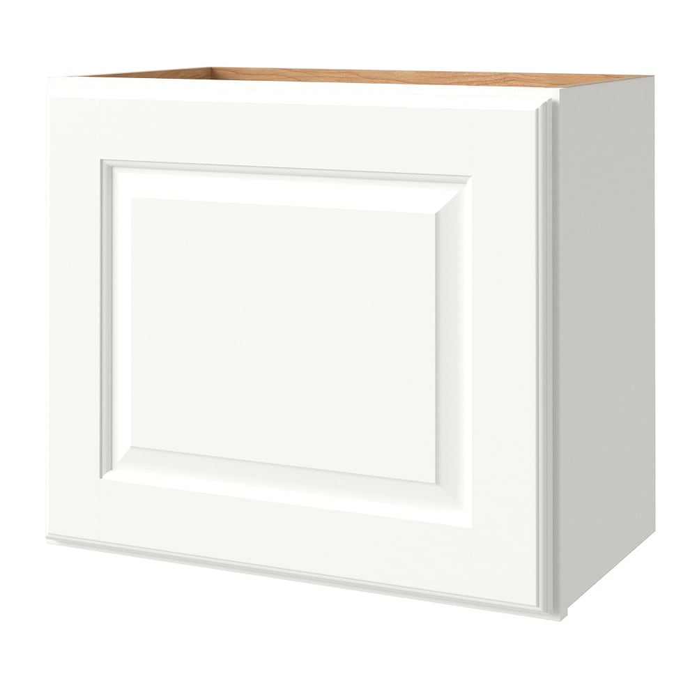 allen + roth Tilson 21-in W x 18.125-in H x 12-in D Linen Wall Fully Assembled Cabinet (Raised Panel Square Door Style)