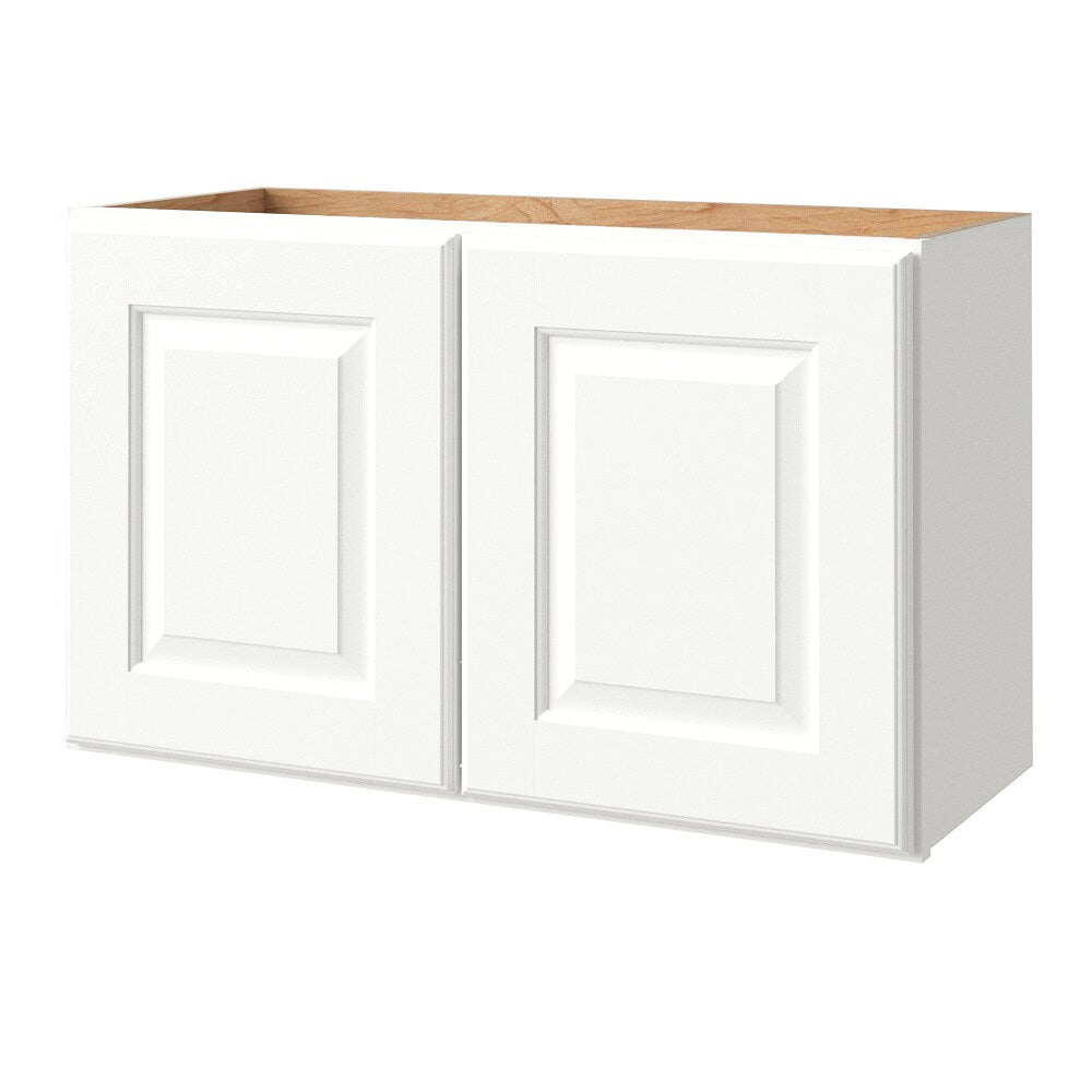 allen + roth Tilson 30-in W x 18.625-in H x 12-in D Linen Wall Fully Assembled Cabinet (Raised Panel Square Door Style)