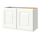allen + roth Tilson 30-in W x 18.625-in H x 12-in D Linen Wall Fully Assembled Cabinet (Raised Panel Square Door Style)