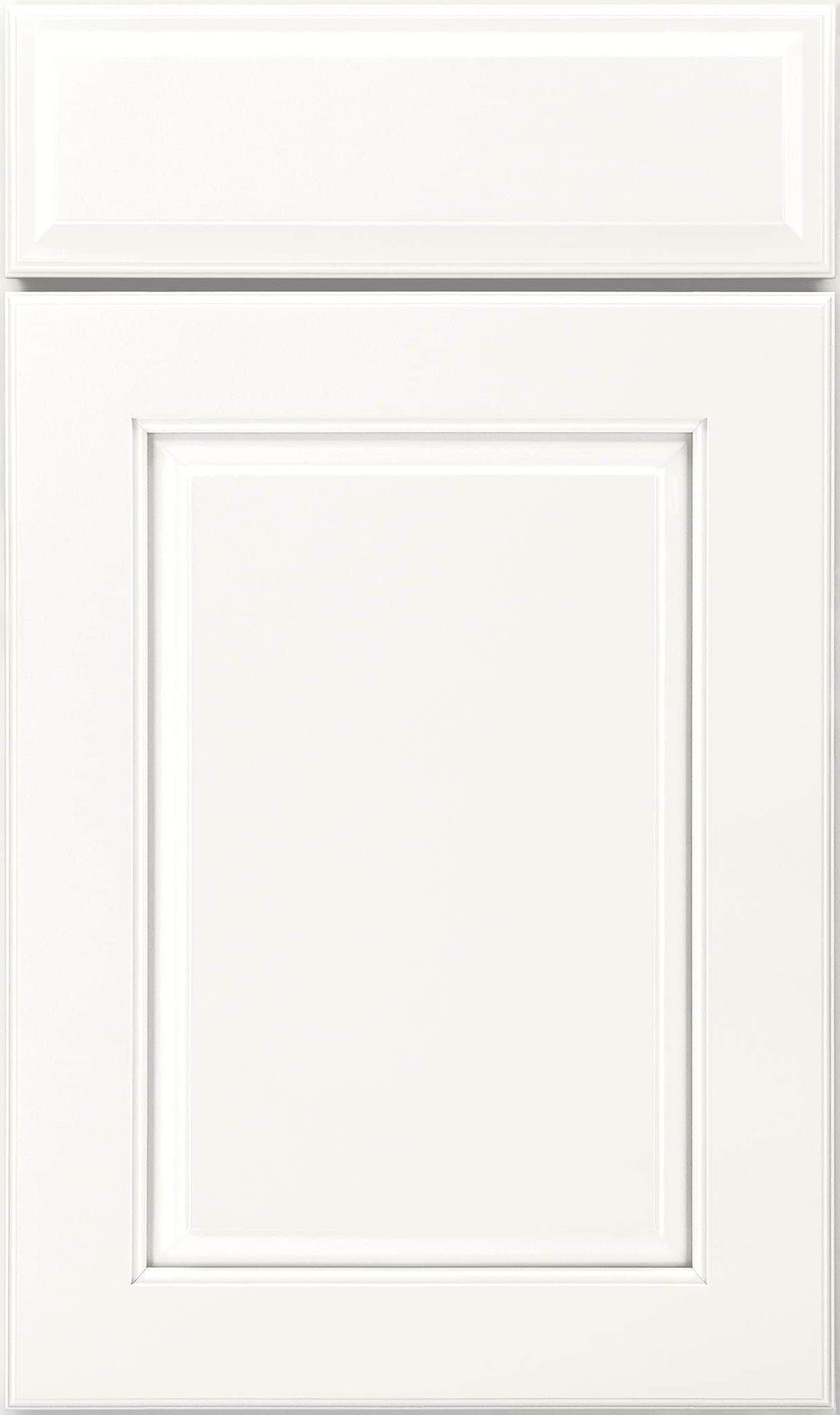 allen + roth Tilson 36-in W x 34.5-in H x 24-in D Linen 2-Drawer Base Fully Assembled Cabinet (Raised Panel Style)
