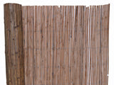 Backyard X-Scapes 6-ft x 16-ft Bamboo Semi-privacy No Dig Fence Panel
