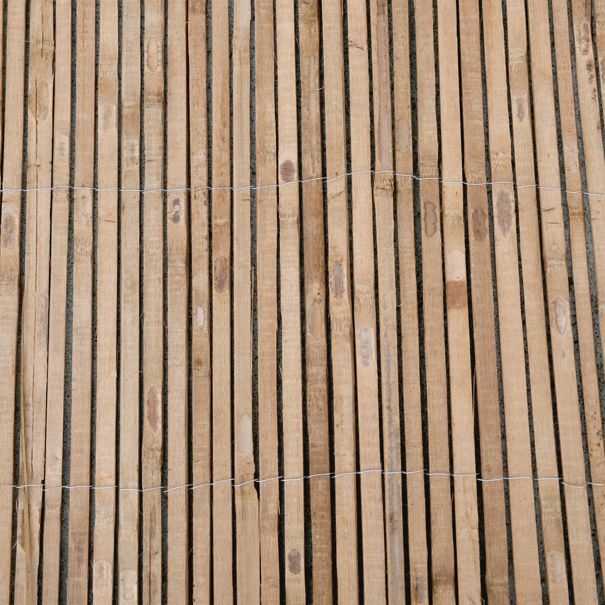 Backyard X-Scapes 6-ft x 16-ft Bamboo Semi-privacy No Dig Fence Panel