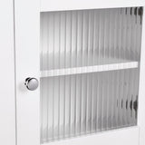 RiverRidge Prescott 16.5-in x 20.5-in x 7.06-in White Soft Close Bathroom Wall Cabinet