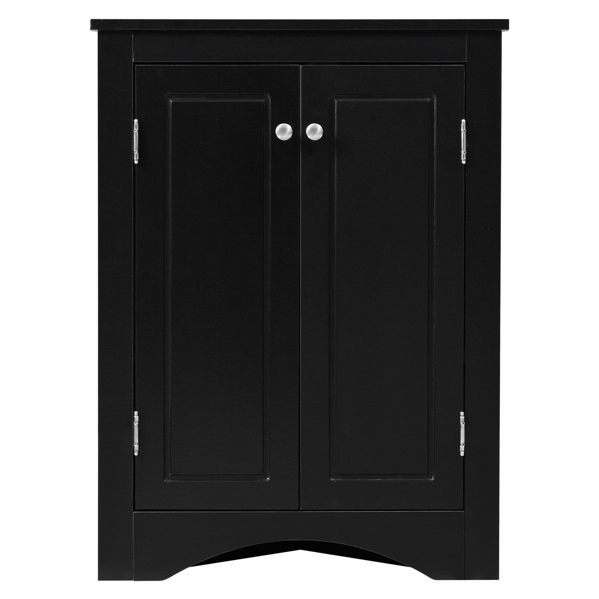 Siavonce 17-in W x 32-in H Mdf Black Wall-mount Utility Storage Cabinet
