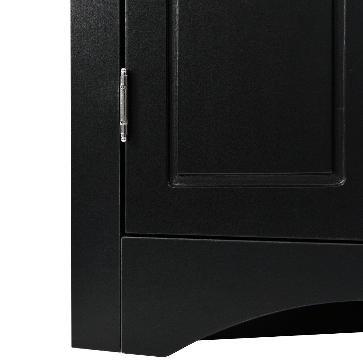 Siavonce 17-in W x 32-in H Mdf Black Wall-mount Utility Storage Cabinet