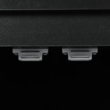 Siavonce 17-in W x 32-in H Mdf Black Wall-mount Utility Storage Cabinet
