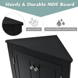 Siavonce 17-in W x 32-in H Mdf Black Wall-mount Utility Storage Cabinet