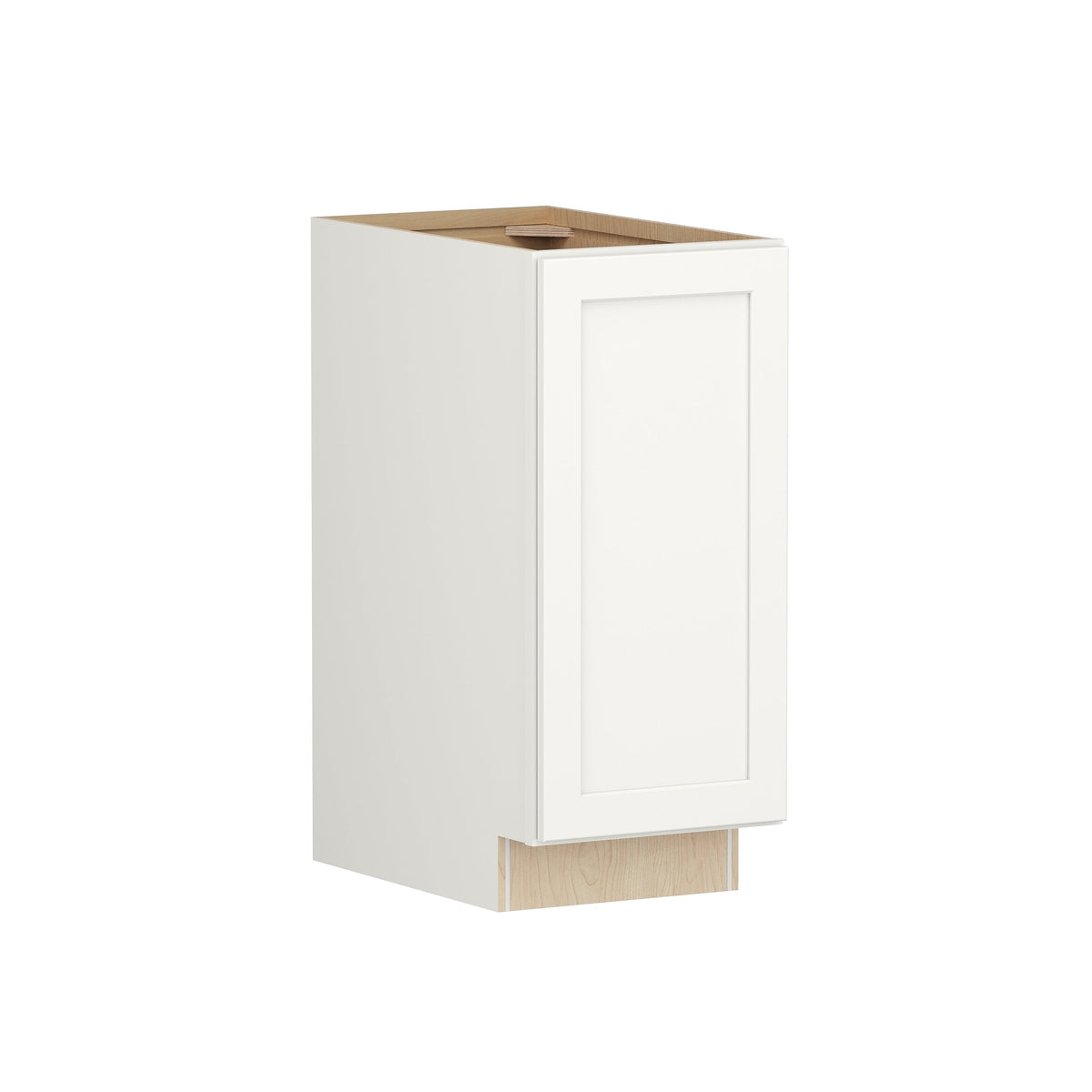 Shenandoah PRO Express Breckenridge 15-in W x 34.5-in H x 24-in D Linen Full Overlay Base Fully Assembled Plywood Cabinet (Recessed Panel Shaker Door Style)