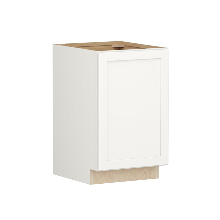 Shenandoah PRO Express Breckenridge 21-in W x 34.5-in H x 24-in D Linen Full Overlay Blind Base Fully Assembled Plywood Cabinet (Recessed Panel Shaker Door Style)