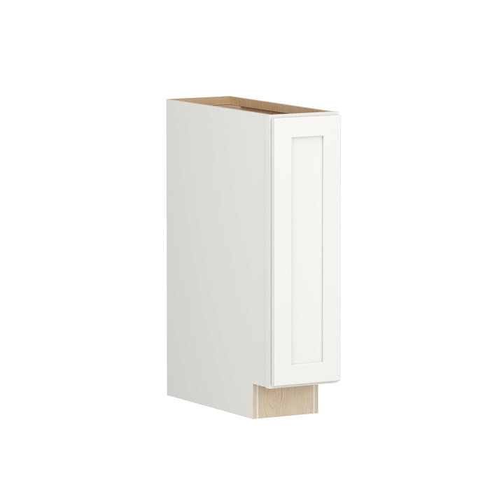 Shenandoah PRO Express Breckenridge 9-in W x 34.5-in H x 24-in D Linen Base Fully Assembled Plywood Cabinet (Recessed Panel Shaker Door Style)