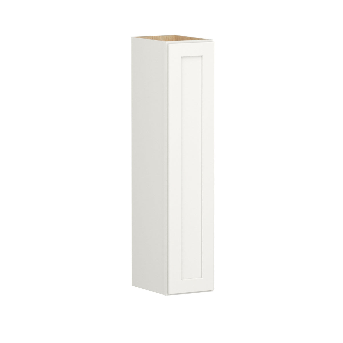 Shenandoah PRO Express Breckenridge 9-in W x 42.125-in H x 12-in D Linen Full Overlay Wall Fully Assembled Plywood Cabinet (Recessed Panel Shaker Door Style)