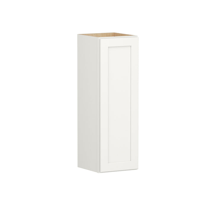 Shenandoah PRO Express Breckenridge 12-in W x 36.125-in H x 12-in D Linen Full Overlay Wall Fully Assembled Plywood Cabinet (Recessed Panel Shaker Door Style)