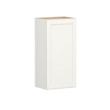 Shenandoah PRO Express Breckenridge 18-in W x 36.125-in H x 12-in D Linen Full Overlay Wall Fully Assembled Plywood Cabinet (Recessed Panel Shaker Door Style)